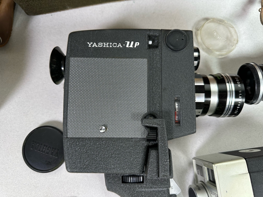 Collection Of Four Vintage Movie Motion Film Cameras [Photo 11]