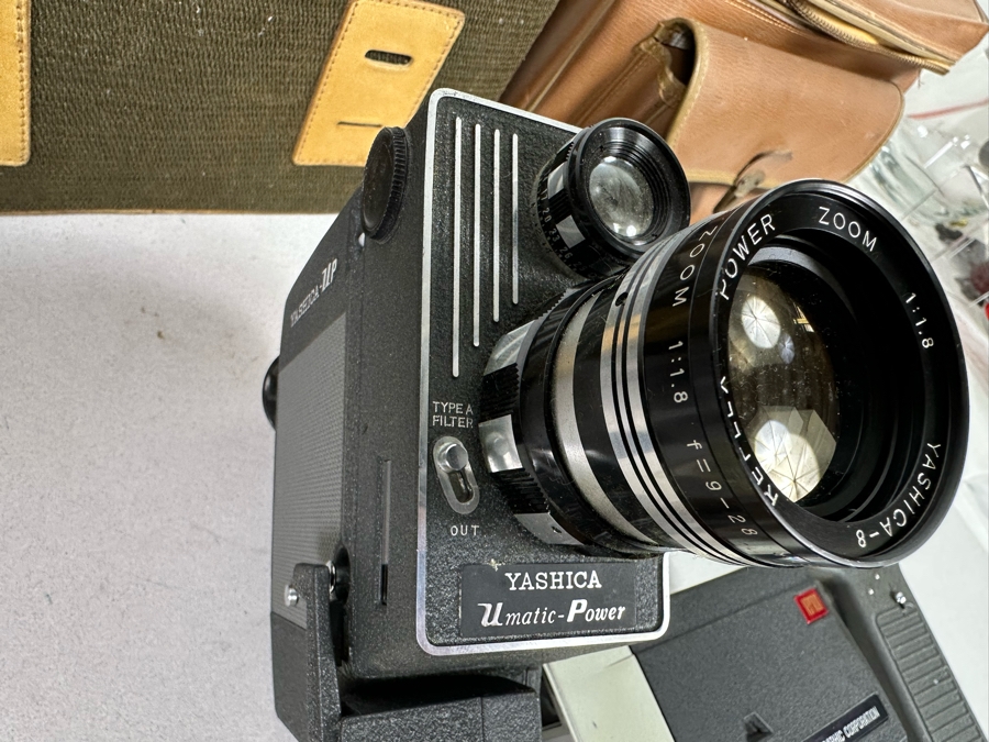 Collection Of Four Vintage Movie Motion Film Cameras [Photo 9]