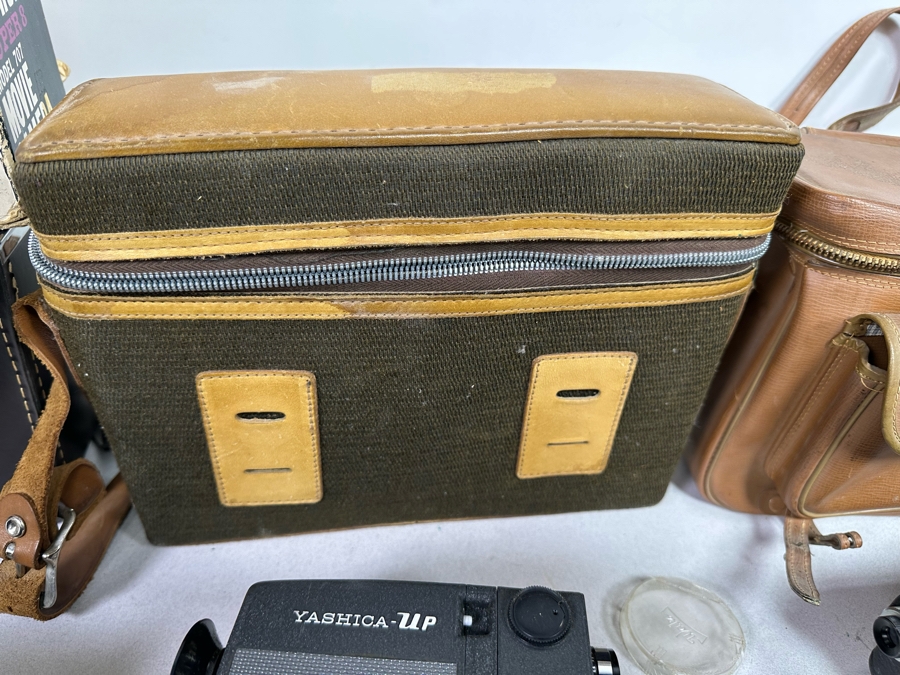 Collection Of Four Vintage Movie Motion Film Cameras [Photo 27]