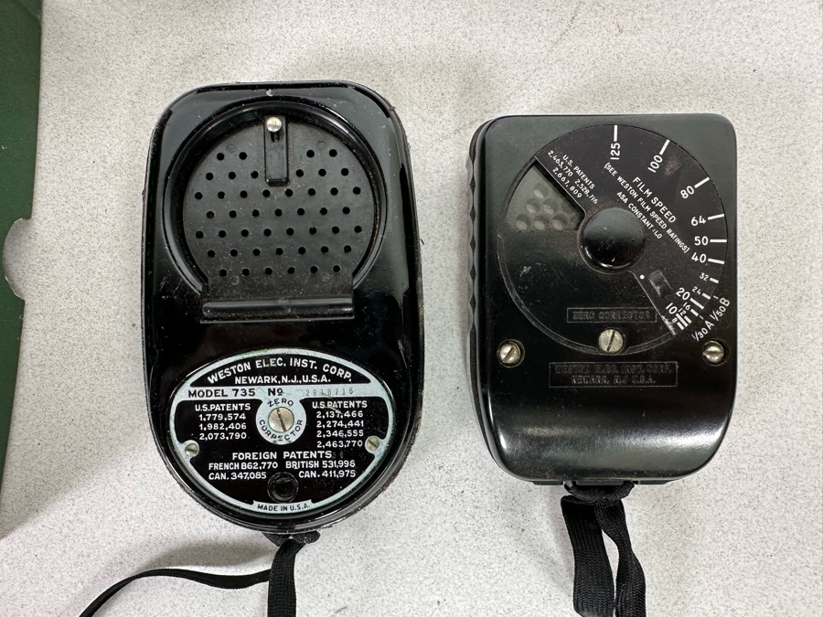 Three Vintage Light Exposure Meters [Photo 9]