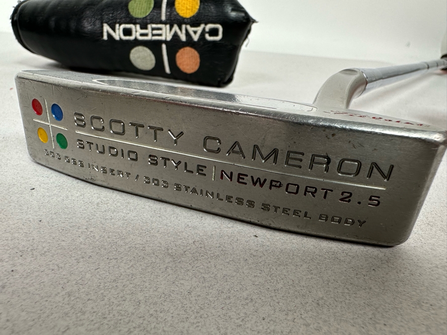 Scotty Cameron Studio Style Newport 2.5 Golf Putter Club 33.5L [Photo 7]
