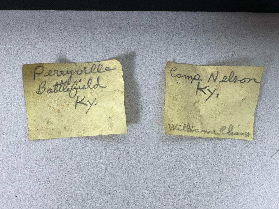 Found Civil War Battlefield Bullets From Perryville Battlefield And Camp Nelson In Kentucky [Photo 12]