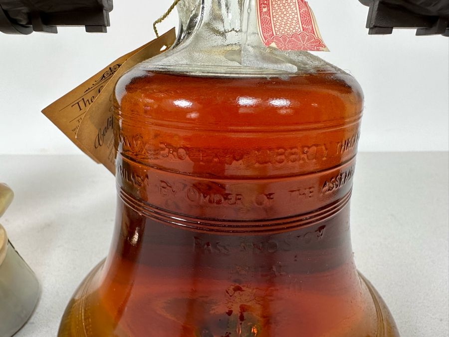 Pair Of Vintage Jim Beam Liquor Decanters And Lejon Brandy Bicentennial Commemorative Bottle [Photo 15]