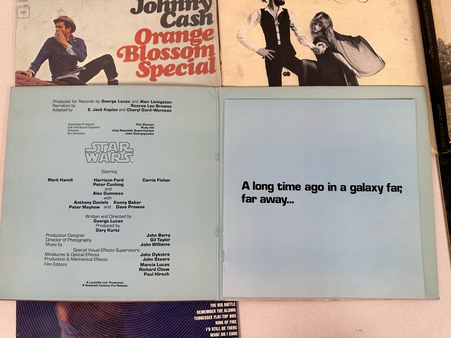 Vintage Vinyl Records: The Story Of Star Wars, Johnny Cash, George Harrison, Fleetwood Mac, Cat Stevens, Love [Photo 4]