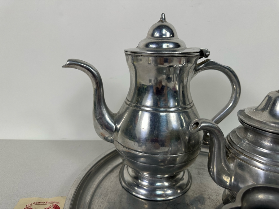 Coffee And Tea Service Set By Pewtarex Of York Pennsylvania [Photo 8]