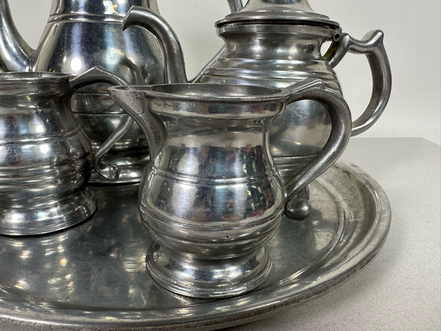 Coffee And Tea Service Set By Pewtarex Of York Pennsylvania [Photo 6]
