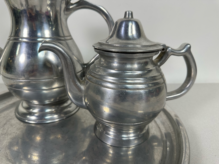 Coffee And Tea Service Set By Pewtarex Of York Pennsylvania [Photo 9]