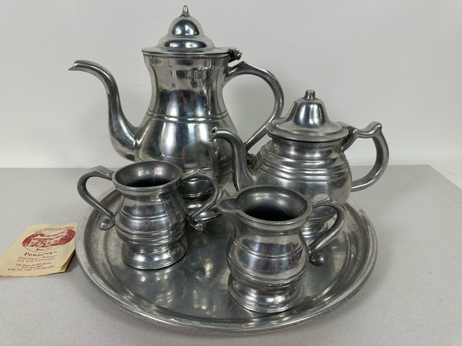 Coffee And Tea Service Set By Pewtarex Of York Pennsylvania [Photo 2]