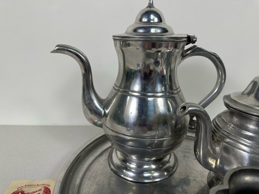 Coffee And Tea Service Set By Pewtarex Of York Pennsylvania [Photo 7]
