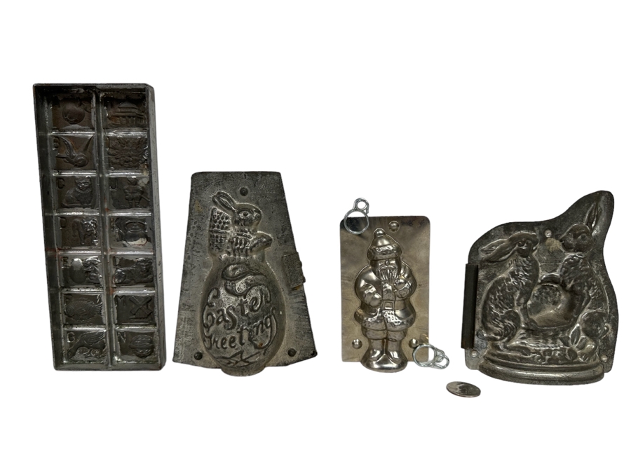 Collection Of Vintage Chocolate Molds [Photo 1]