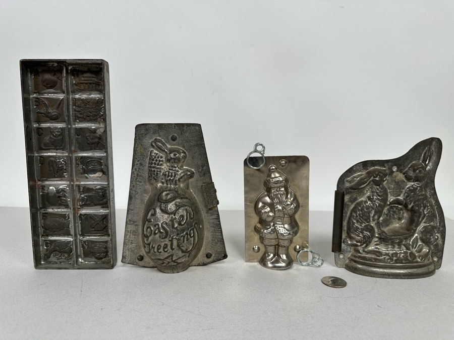 Collection Of Vintage Chocolate Molds [Photo 3]