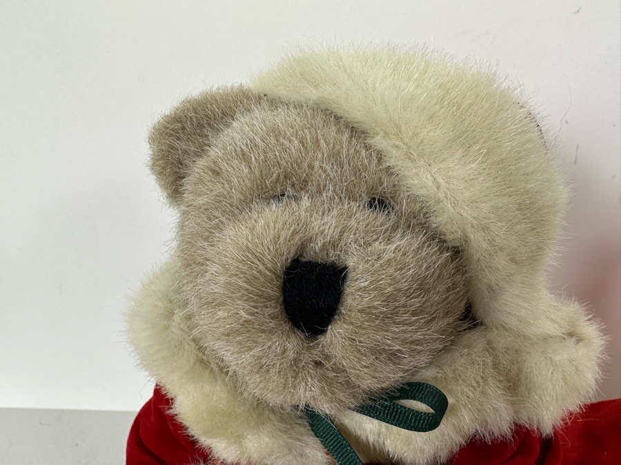 Limited Edition J.B. Bean Christmas Bear And Brinn's 1990 Santa Claus 15H [Photo 7]