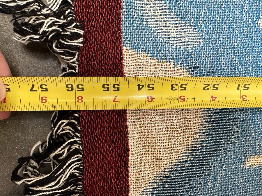 Disneyland Resort Woven Tapestry Throw Blanket 'Ice Skating' 56 x 48 [Photo 9]