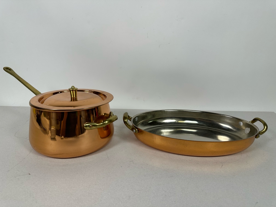 Pair Of Copper Pots [Photo 2]