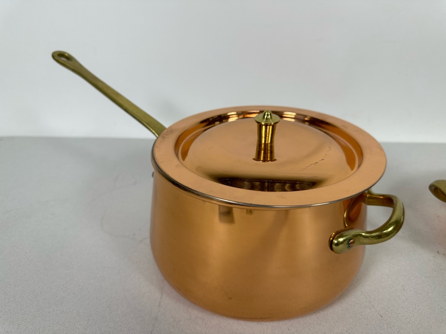 Pair Of Copper Pots [Photo 4]