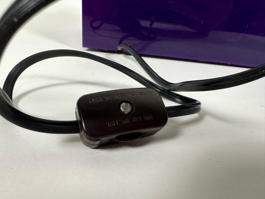 Set Of Three Art Glass Balls With Lucite Display Stand 10.25W X 5D X 7H [Photo 23]