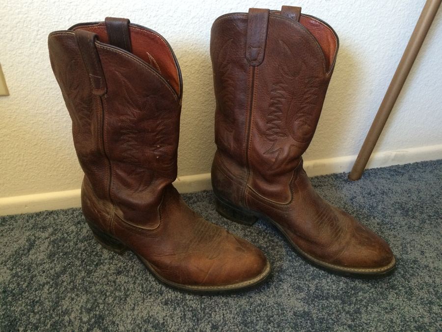 Brown Cowboy Boots Size 12?