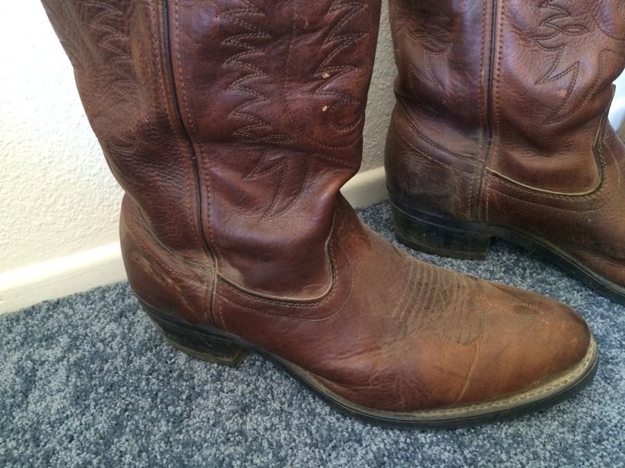 Brown Cowboy Boots Size 12?