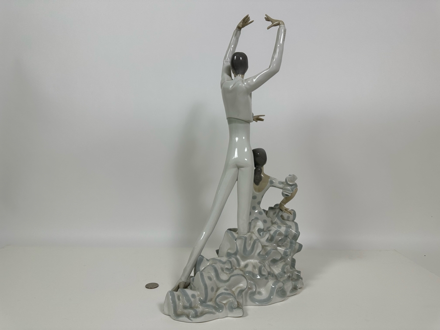 Lladro 'Flamenco Dancers' Porcelain Figurine 20H [Photo 15]