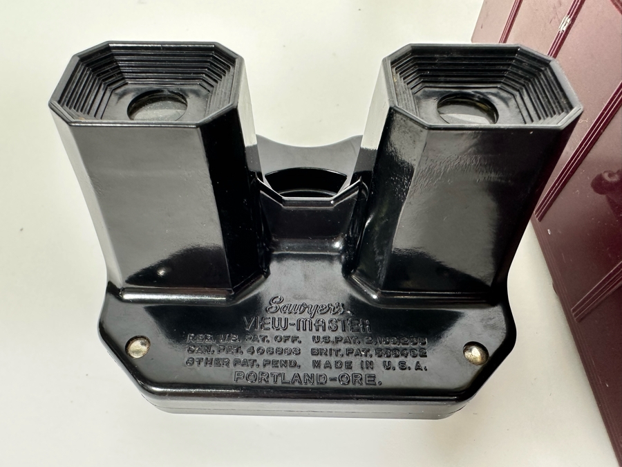 Vintage View-Master With Reels Of Water Skiing, San Francisco, Miss America Beauty Pageant, Movie Stars, Italy And More [Photo 4]