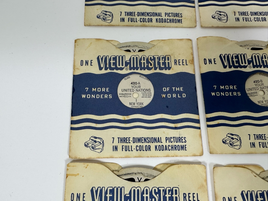 Vintage View-Master With Reels Of Water Skiing, San Francisco, Miss America Beauty Pageant, Movie Stars, Italy And More [Photo 11]