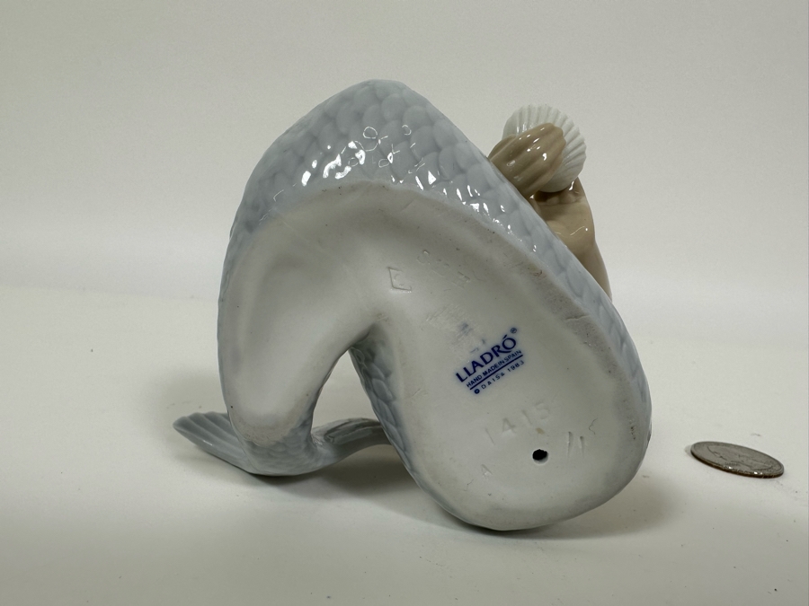 Lladro 'Mirage Mermaid' Porcelain Figurine with Box 6H [Photo 14]