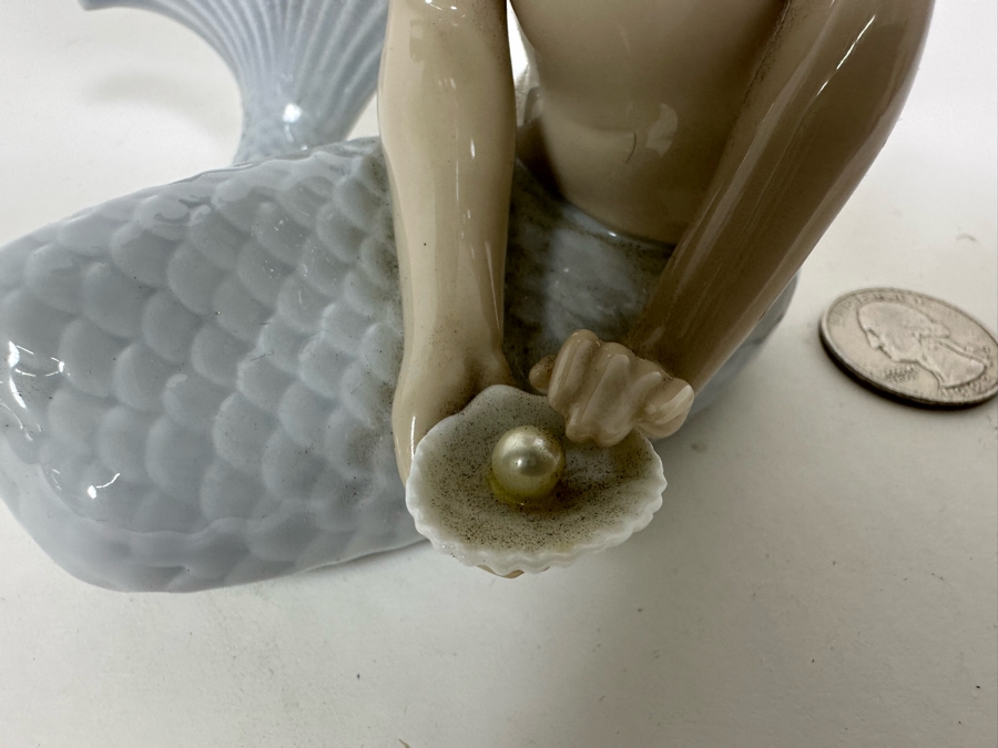 Lladro 'Mirage Mermaid' Porcelain Figurine with Box 6H [Photo 10]