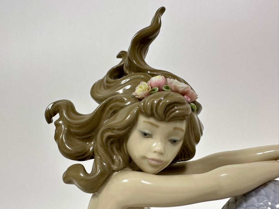 Lladro 'Illusion Mermaid' Porcelain Figurine with Box 6.5H [Photo 5]