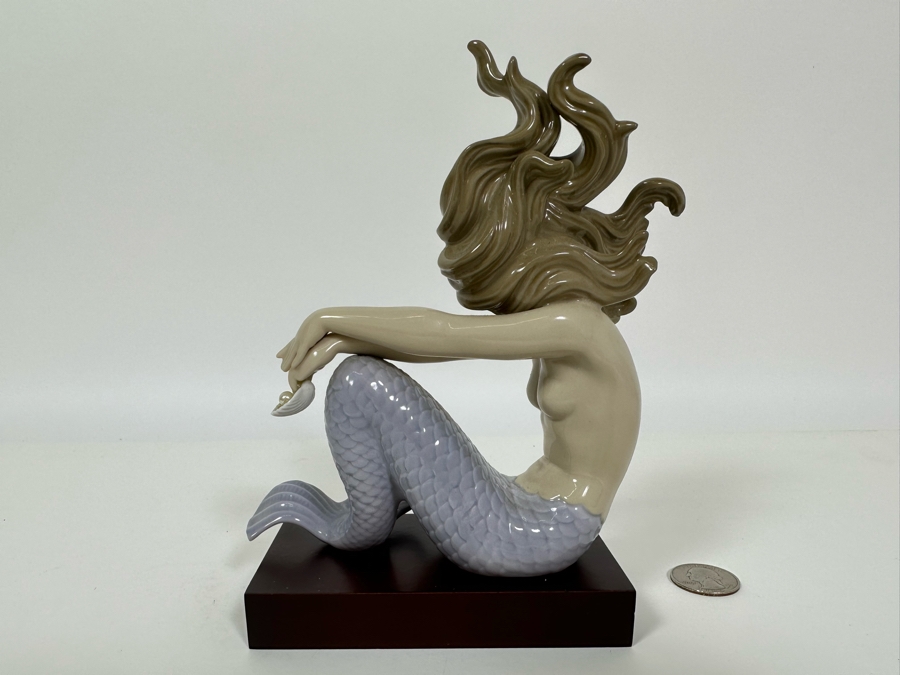Lladro 'Illusion Mermaid' Porcelain Figurine with Box 6.5H [Photo 11]