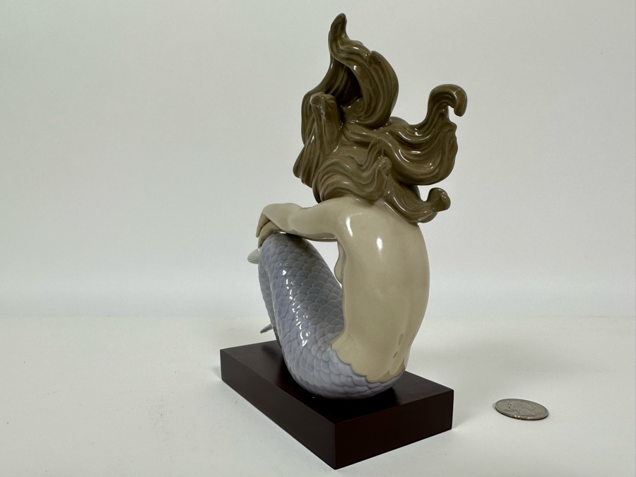 Lladro 'Illusion Mermaid' Porcelain Figurine with Box 6.5H [Photo 12]