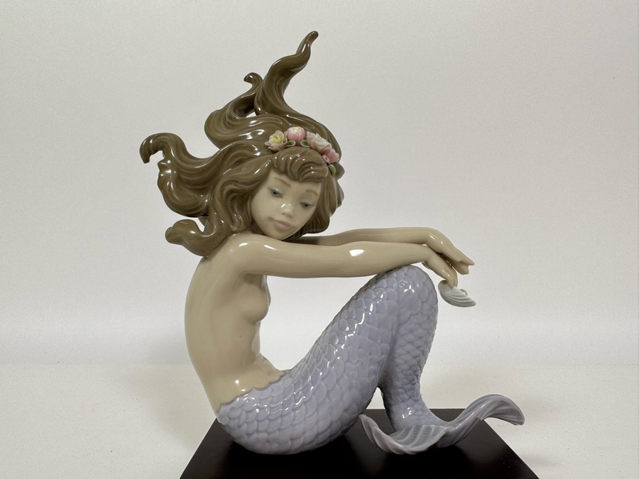 Lladro 'Illusion Mermaid' Porcelain Figurine with Box 6.5H [Photo 4]