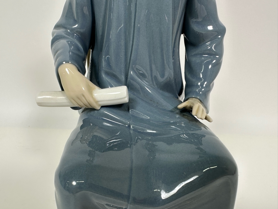 Lladro 'Boy Graduate' Porcelain Figurine 11H [Photo 5]
