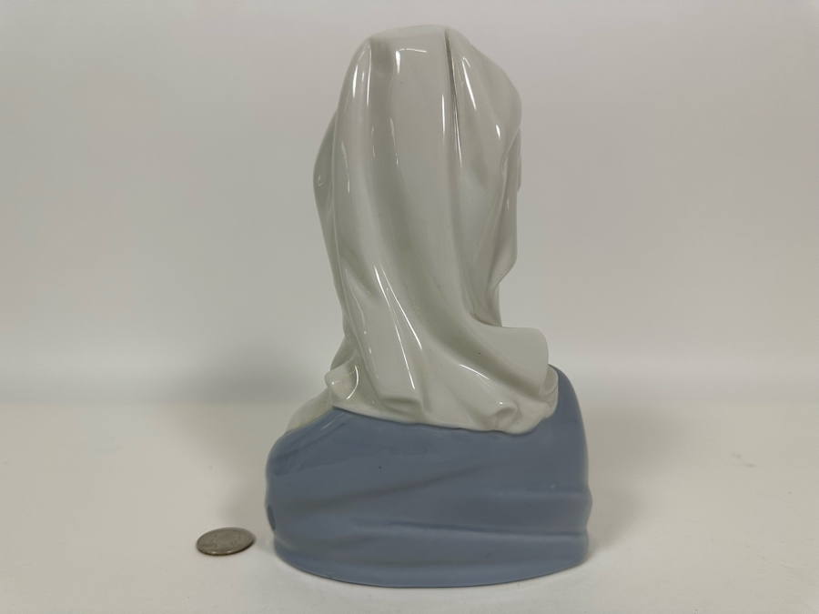 Lladro 'Madonna Bust' Porcelain Figurine 9H [Photo 5]