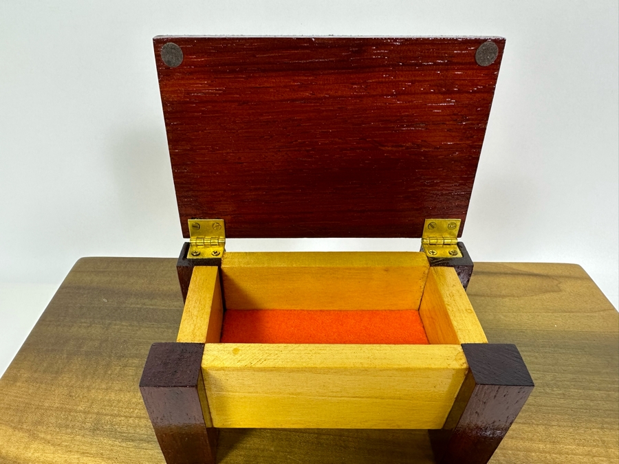 Collection Of Vintage Wooden Boxes Of Various Sizes [Photo 12]