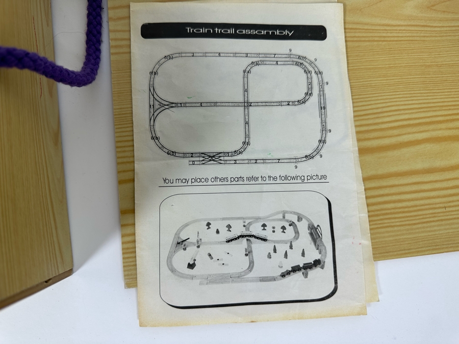 Wooden Toy Train Set [Photo 5]