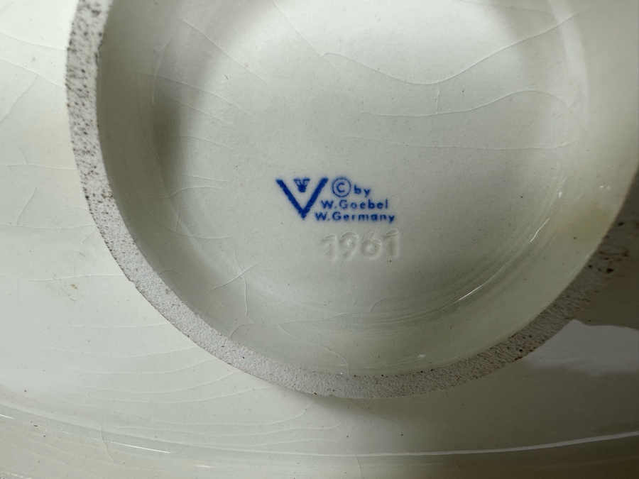 Vintage German Hummel 'School Boys' Figurine c1961 7.25H [Photo 8]