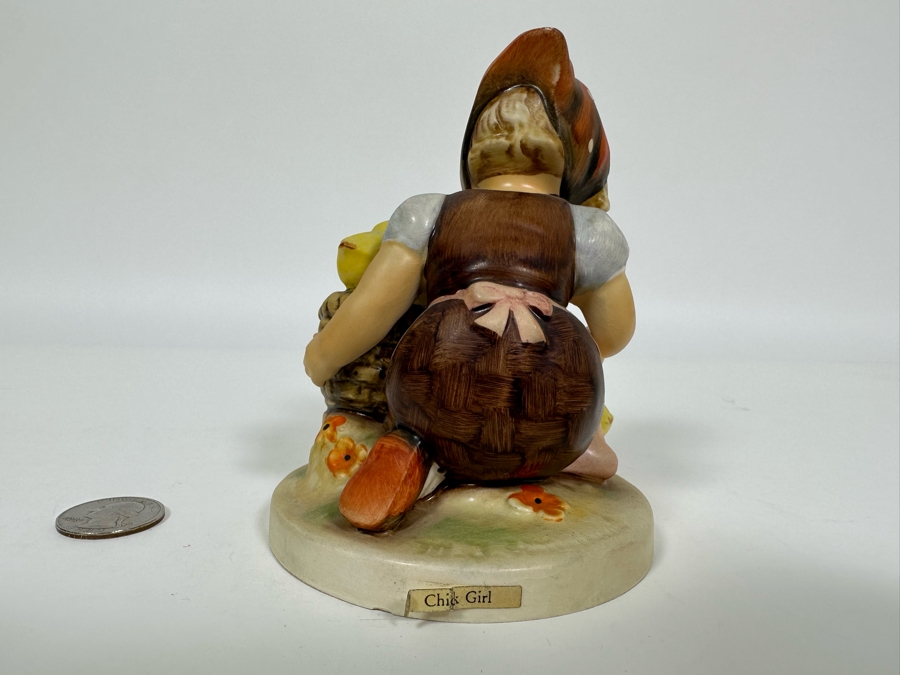 Vintage German Hummel 'Chick Girl' Figurine 4.5H	 [Photo 5]