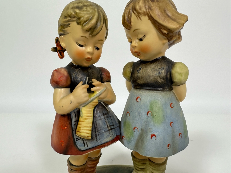 Vintage German Hummel 'Knitting Lesson' Figurine 7.5H		 [Photo 4]
