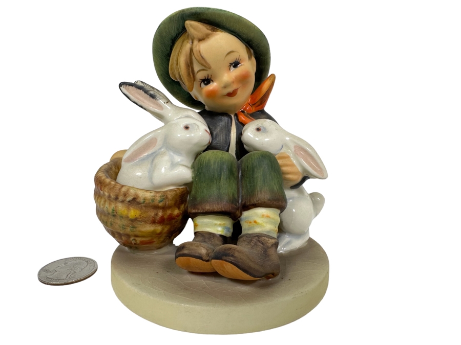 Vintage German Hummel 'Playmates' Figurine 4.5H		