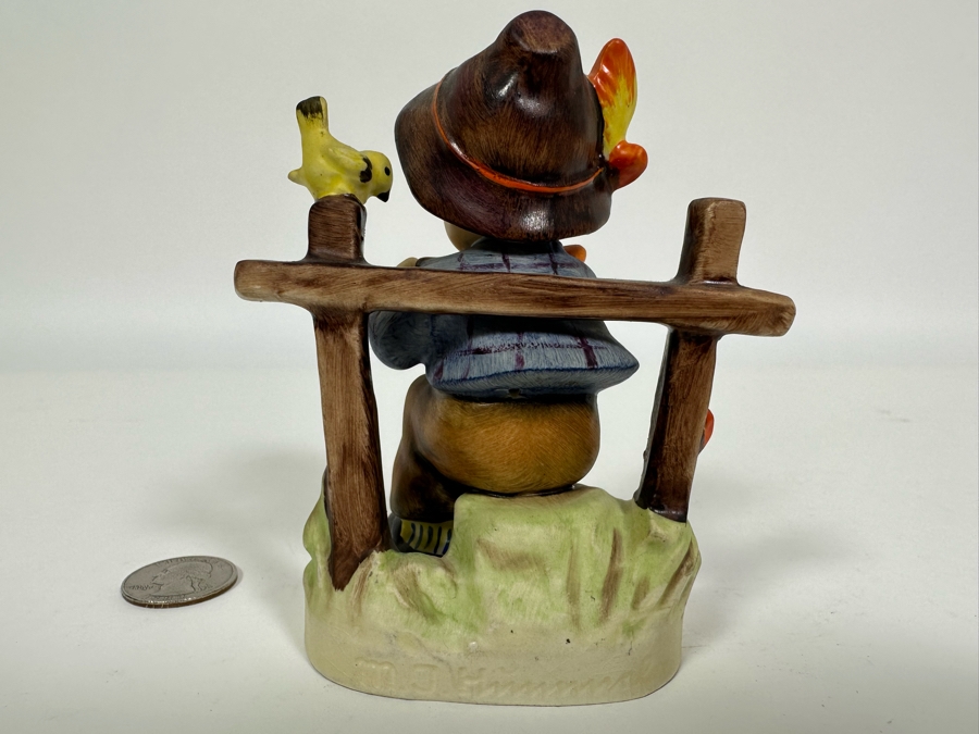 Vintage German Hummel 'She Loves Me, She Loves Me Not' Figurine 4.25H		 [Photo 5]