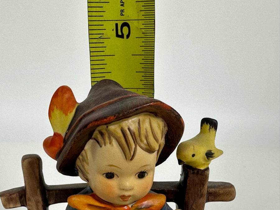 Vintage German Hummel 'She Loves Me, She Loves Me Not' Figurine 4.25H		 [Photo 10]