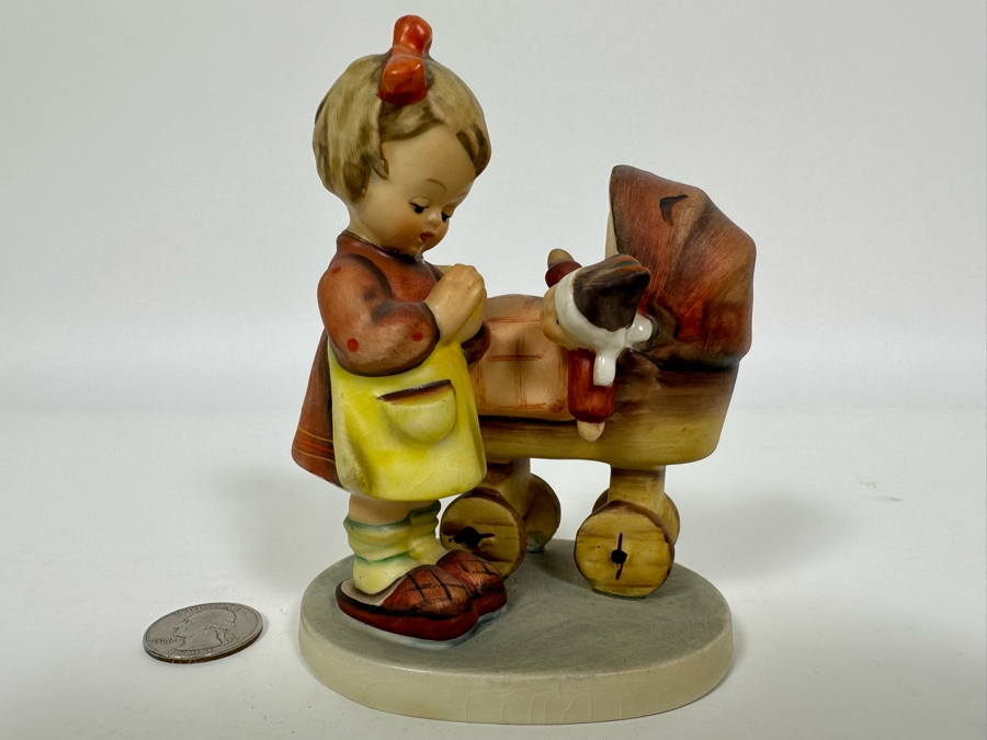 Vintage German Hummel 'Doll Mother' Figurine 4.5H		 [Photo 2]