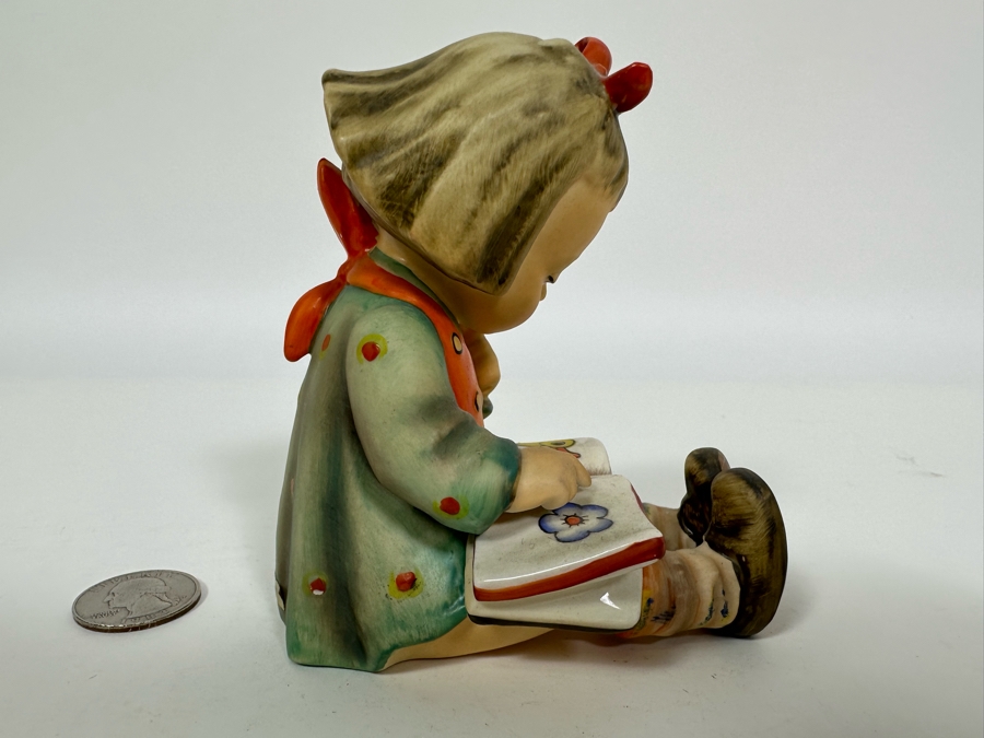 Vintage German Hummel 'Book Worm' Figurine 4.25H		 [Photo 8]