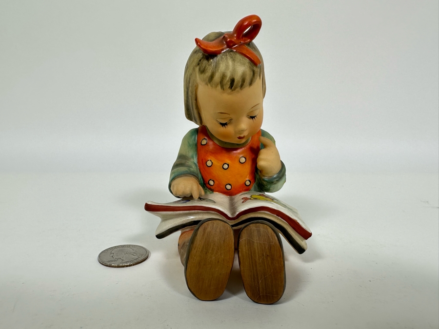 Vintage German Hummel 'Book Worm' Figurine 4.25H		 [Photo 3]