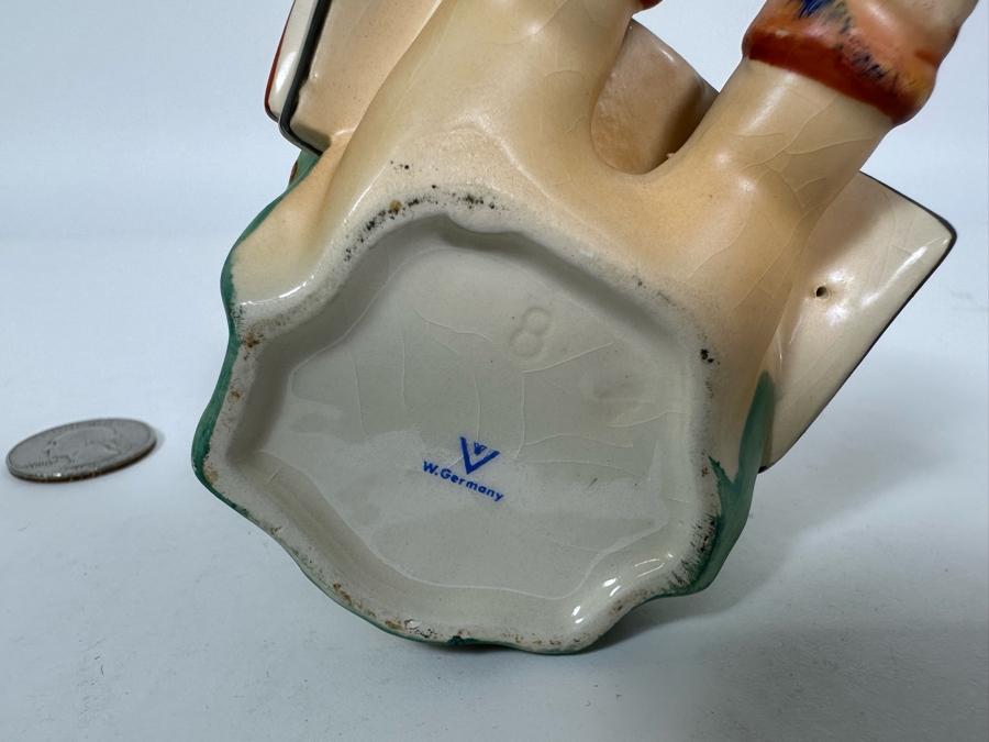 Vintage German Hummel 'Book Worm' Figurine 4.25H		 [Photo 9]