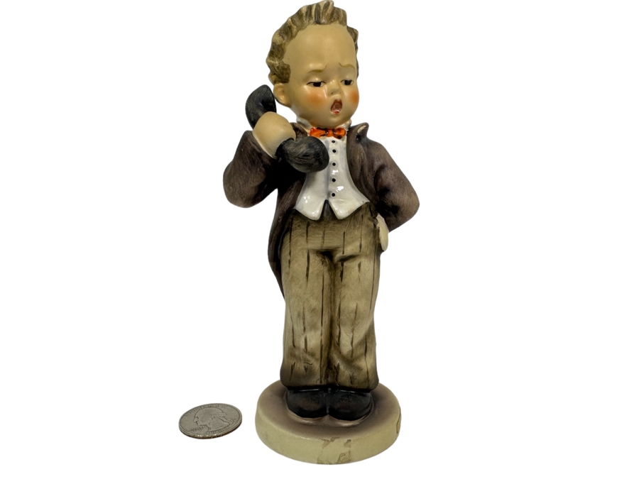 Vintage German Hummel 'Hello' Figurine 5.5H		