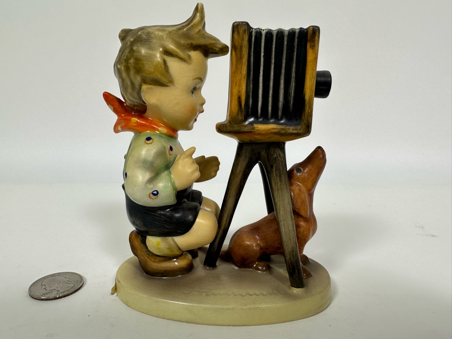 Vintage German Hummel 'The Photographer' Figurine 4.5H		 [Photo 2]