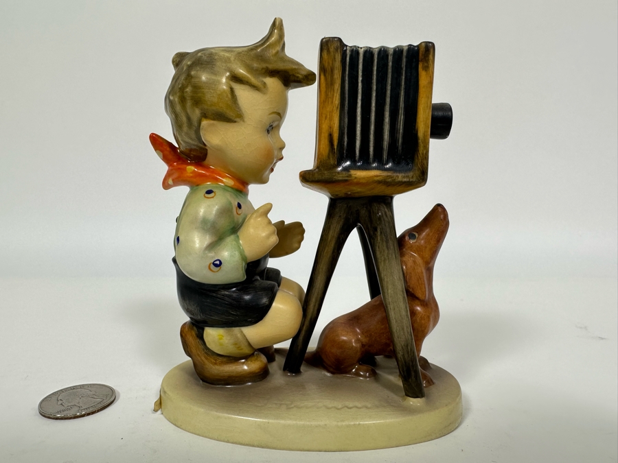 Vintage German Hummel 'The Photographer' Figurine 4.5H		 [Photo 4]