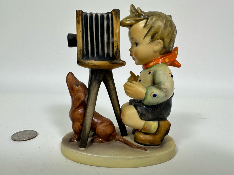 Vintage German Hummel 'The Photographer' Figurine 4.5H		 [Photo 7]