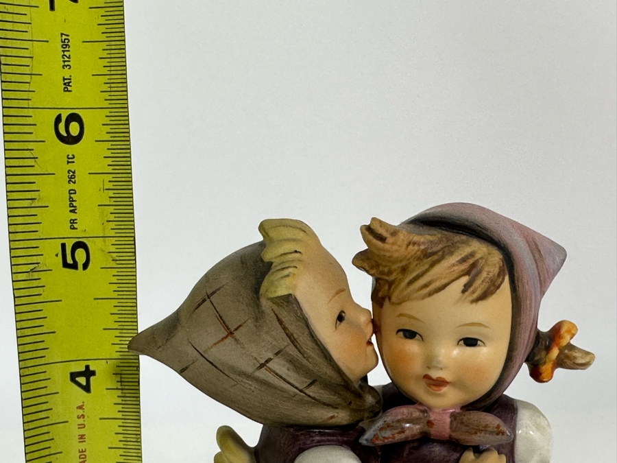Vintage German Hummel 'Telling Her Secret' Figurine 5.25H		 [Photo 8]
